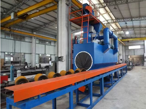 鋼管通過式拋丸機在工業地位分析